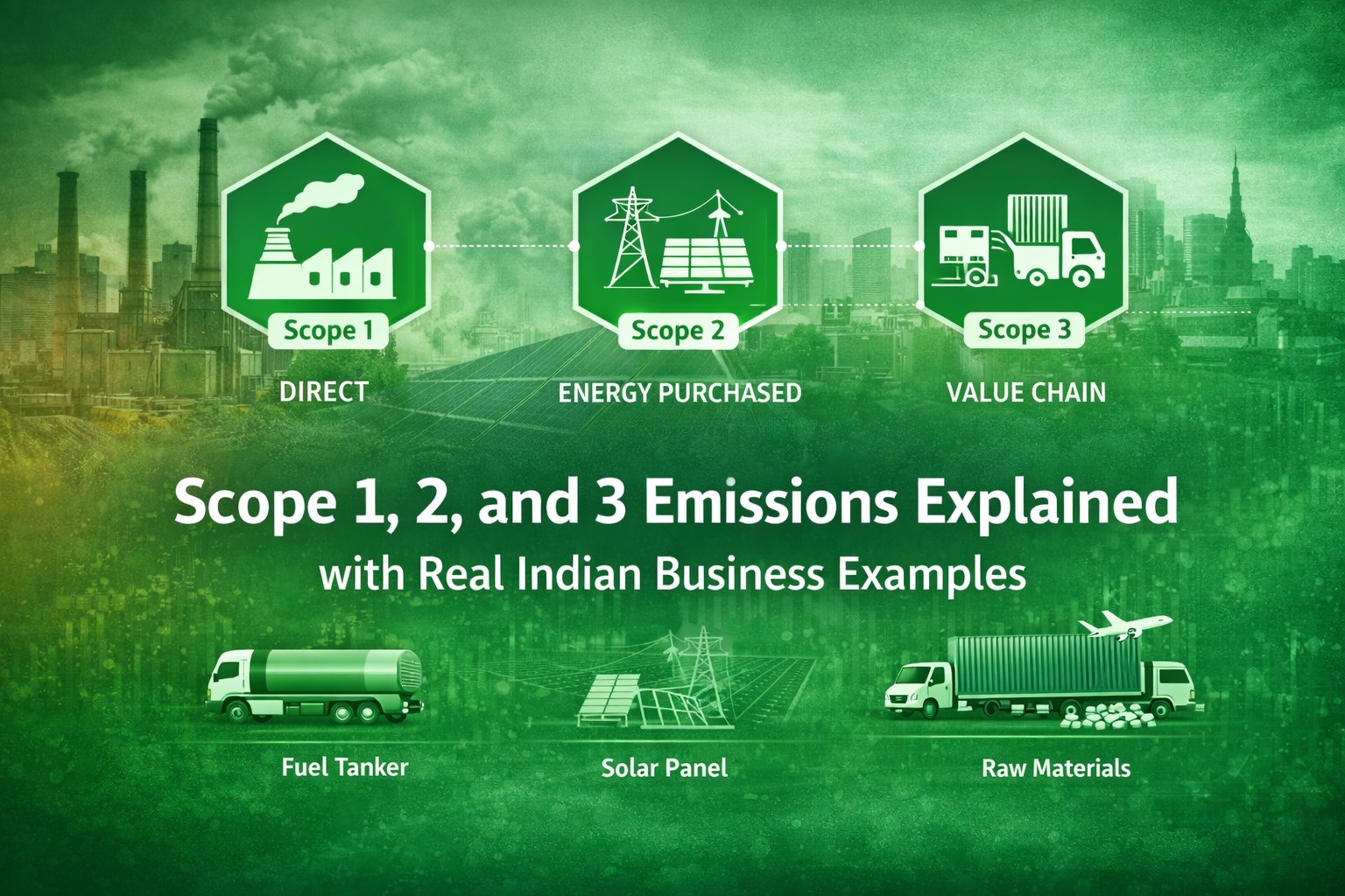 Scope 1, 2, and 3 Emissions Explained with Real Indian Business Examples